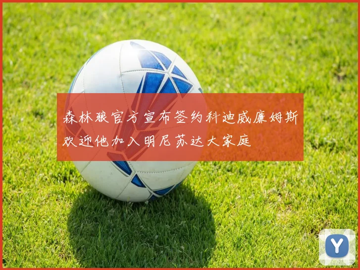 森林狼官方宣布签约科迪威廉姆斯欢迎他加入明尼苏达大家庭
